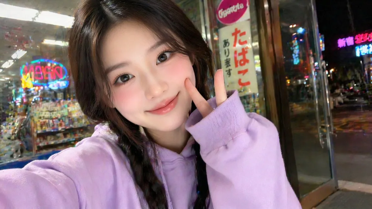 A Signature East Asian Girl Influencer Portrait