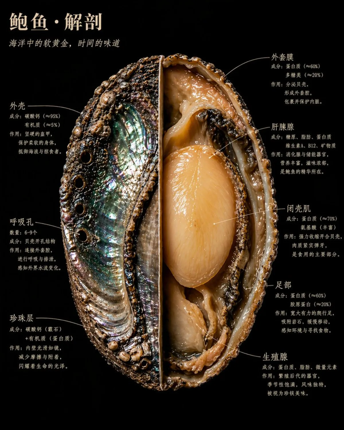 A Studio-Grade Dissected Food Specimen Museum Display
