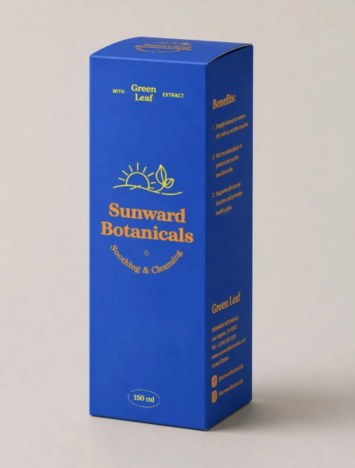 A Editorial 3D Product Box Dieline Visualization