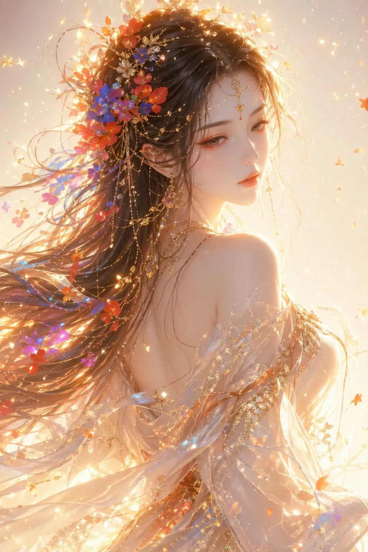 Ethereal Eastern Fantasy Portrait