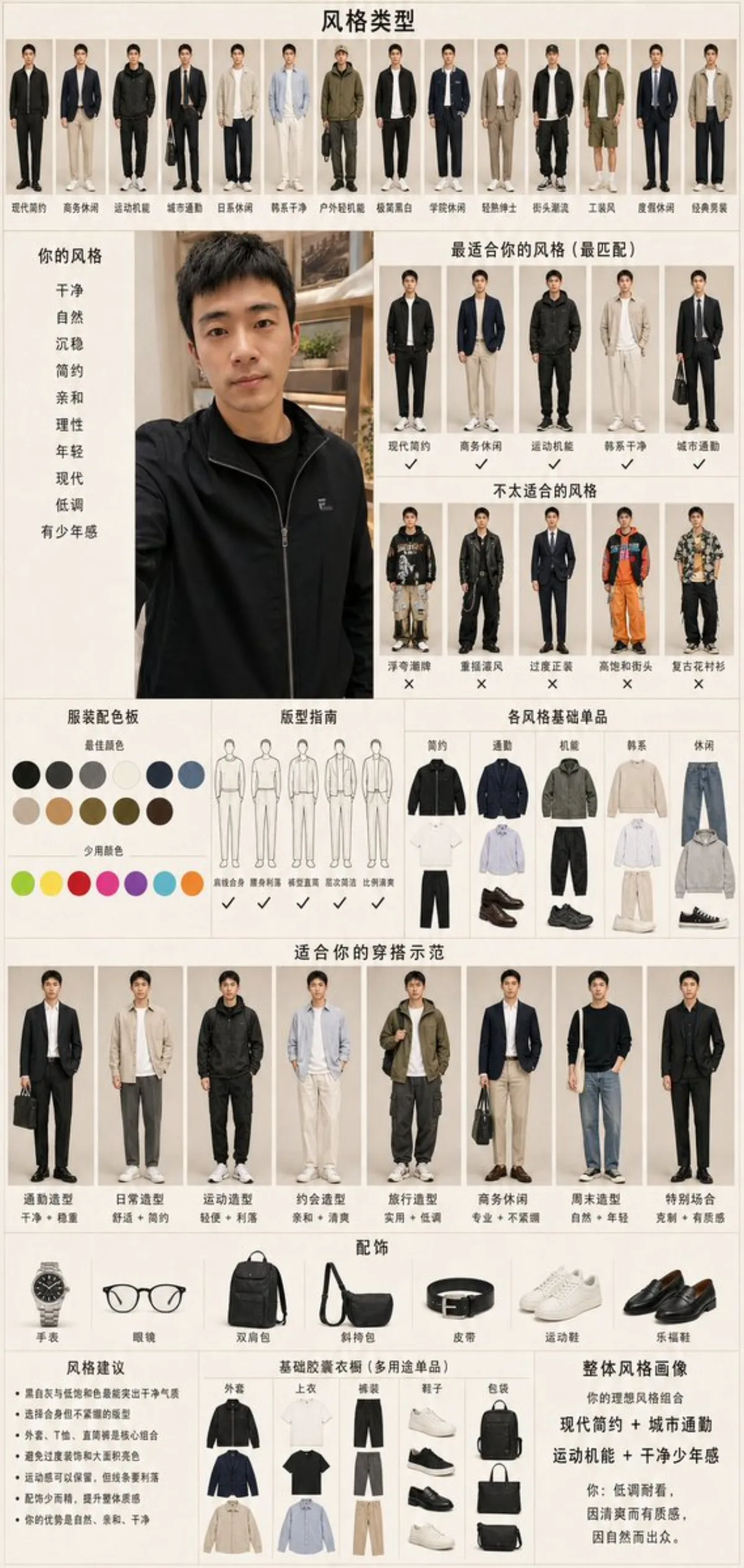 Men's Fashion Style Diagnostic Report