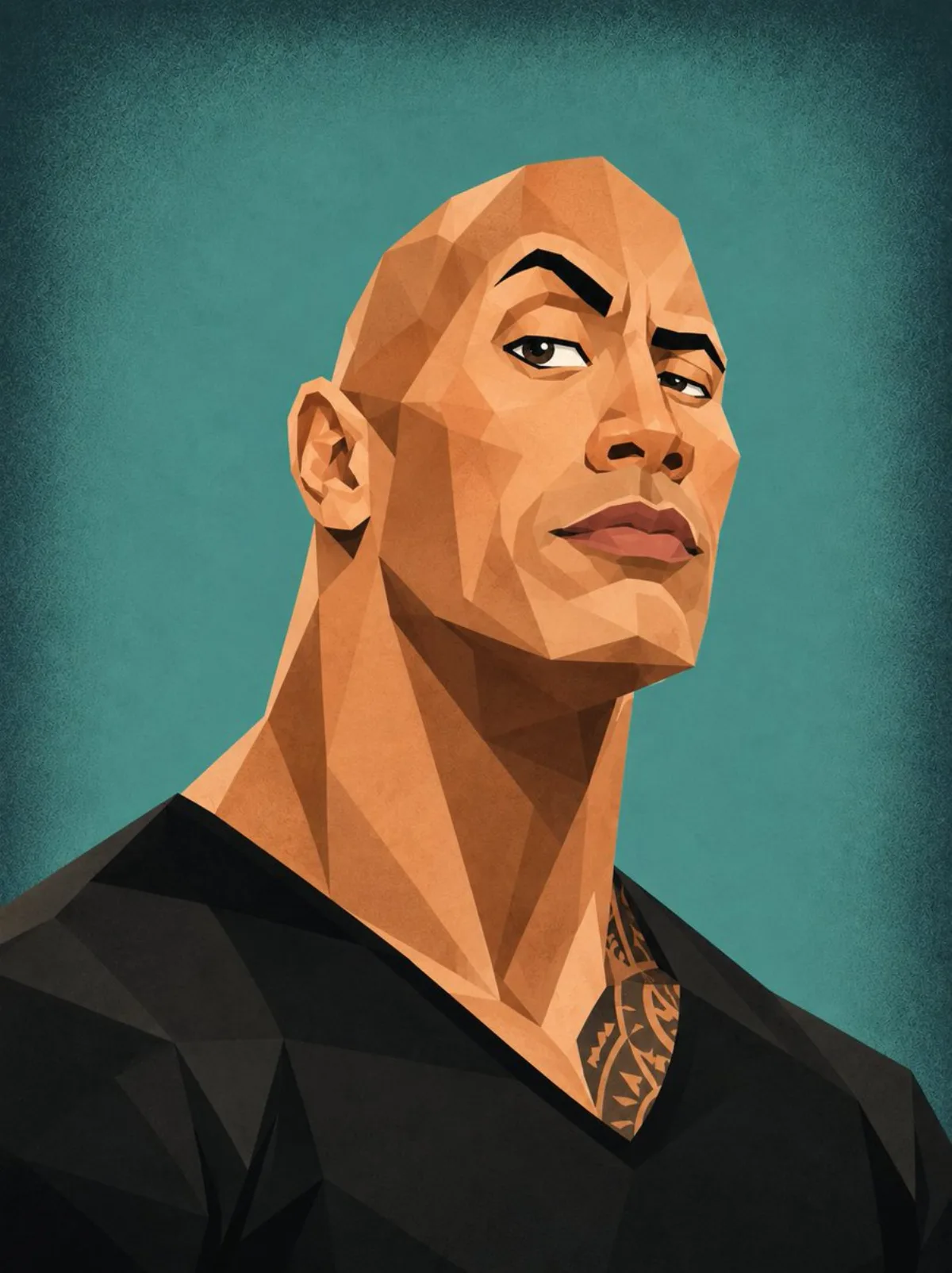 Polygonal Celebrity Caricature Collection