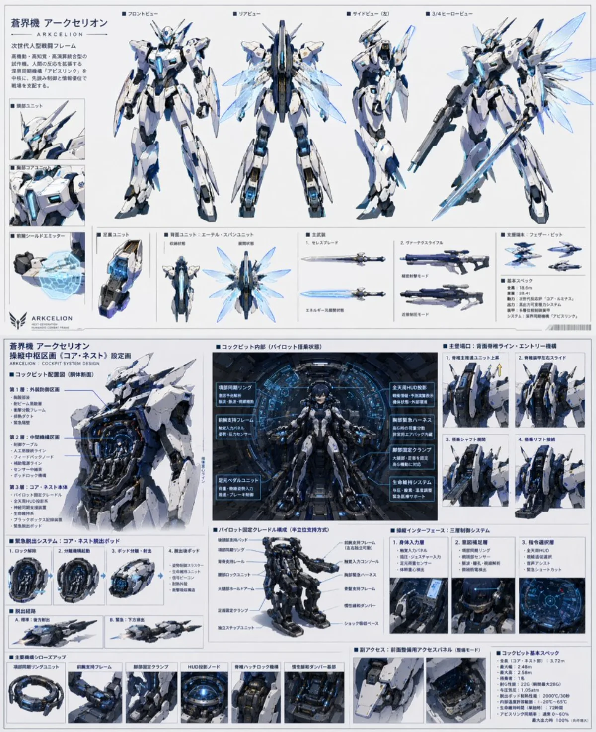 Mecha Protagonist Design - Hero Style