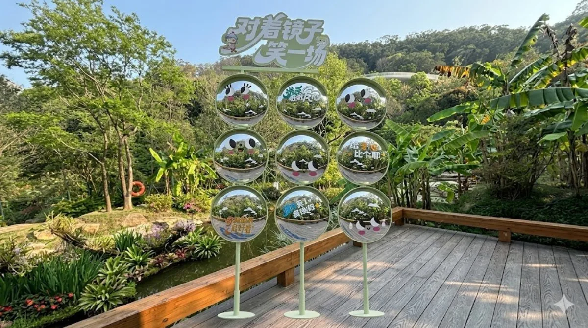 A Stylized Move Display Stand Onto Deck