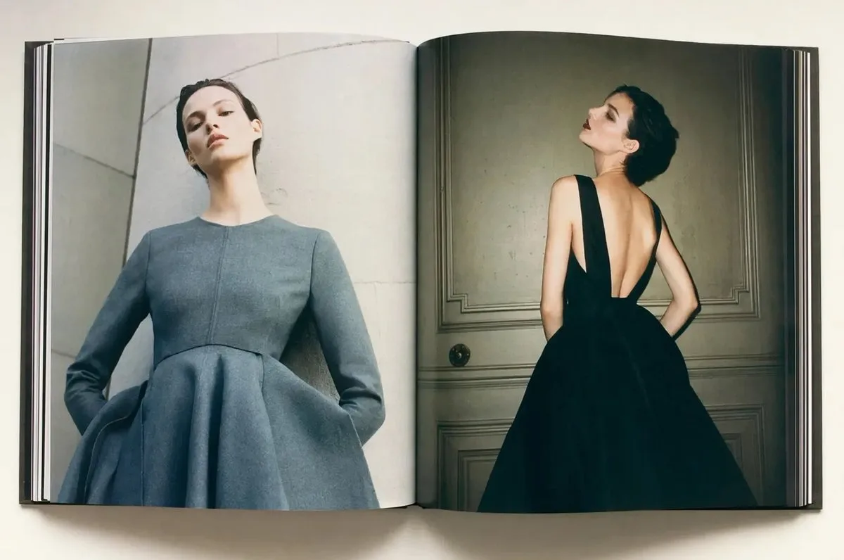 Luxury Fashion Book Spread: A Crafted Take