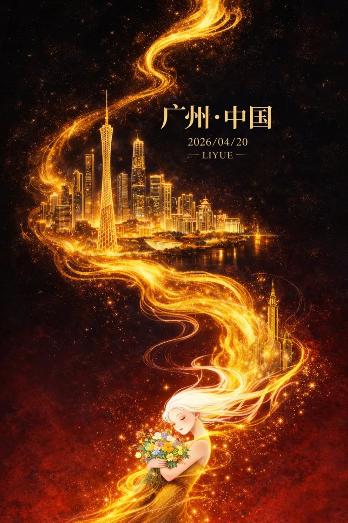 Guangzhou Dreamscape Fantasy Poster - Modern Style