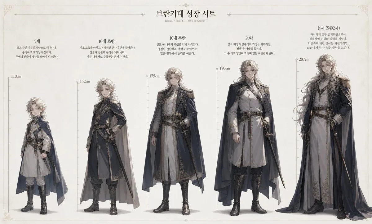 Character Growth Sheet Generator (Studio-Grade)