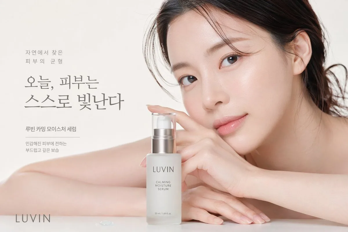 A Signature Skincare Beauty Campaign Advertisement