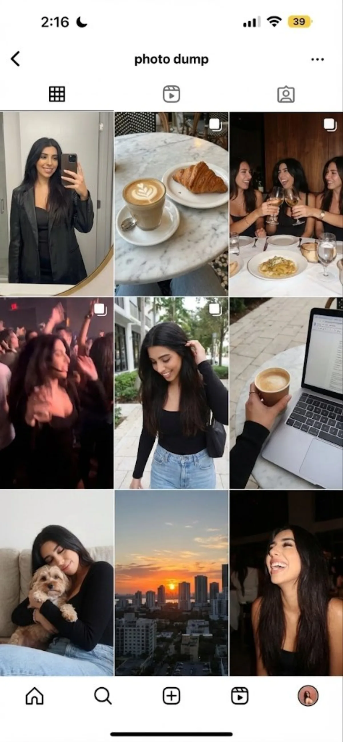 New Instagram Account (Crafted)
