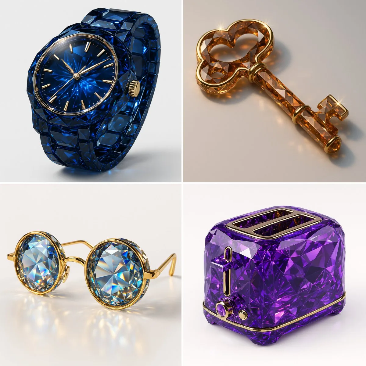 Stylized Gemstone Rendering Style