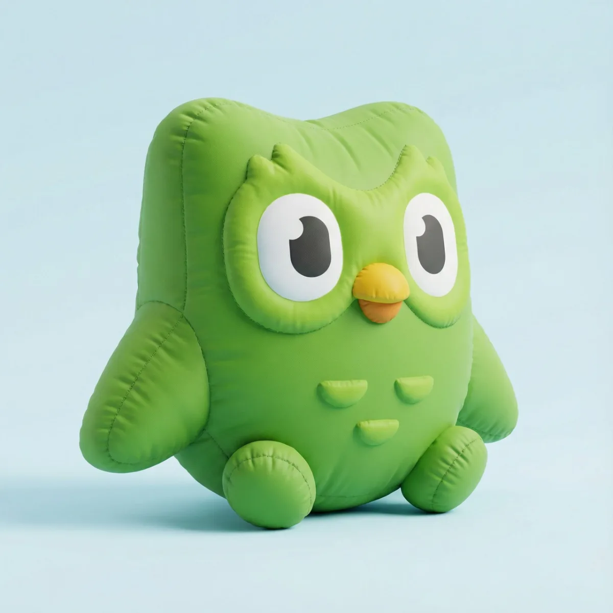 Editorial Inflatable Fluffy Logo Rendering