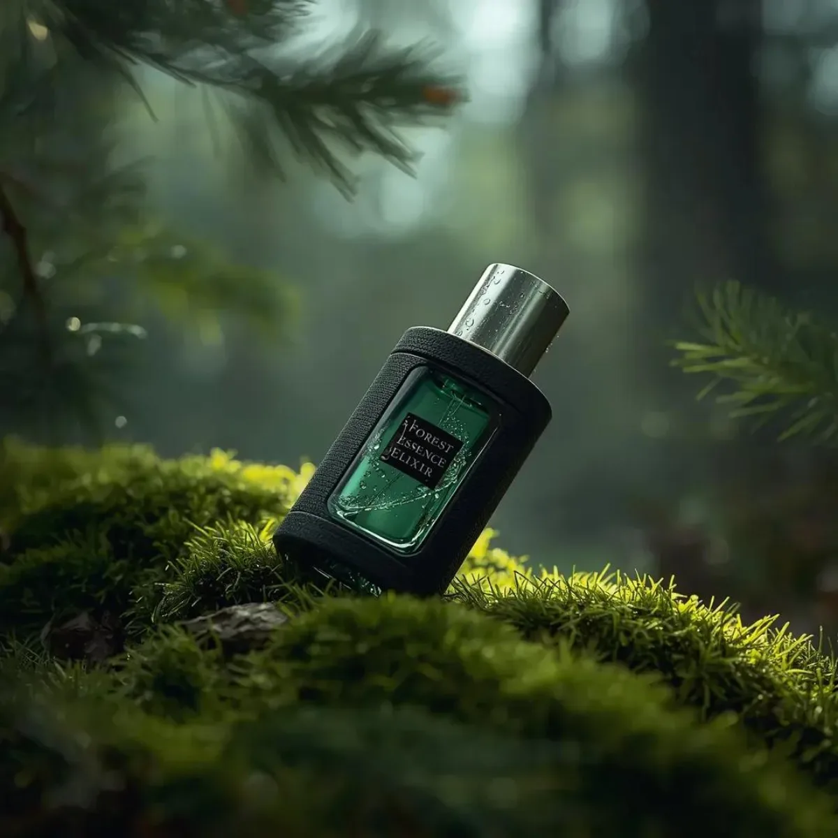 Ultra-realistic Premium Fragrance Product Shot - Premium Style