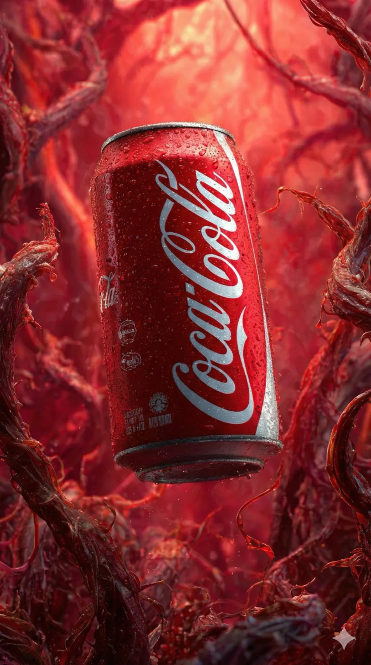 Chilled Fanta Floating on Infernal Vines