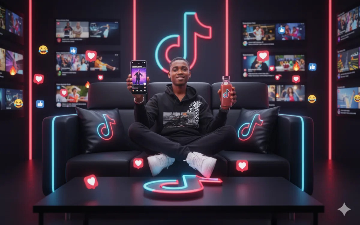 TikTok Ambassador Studio Portrait