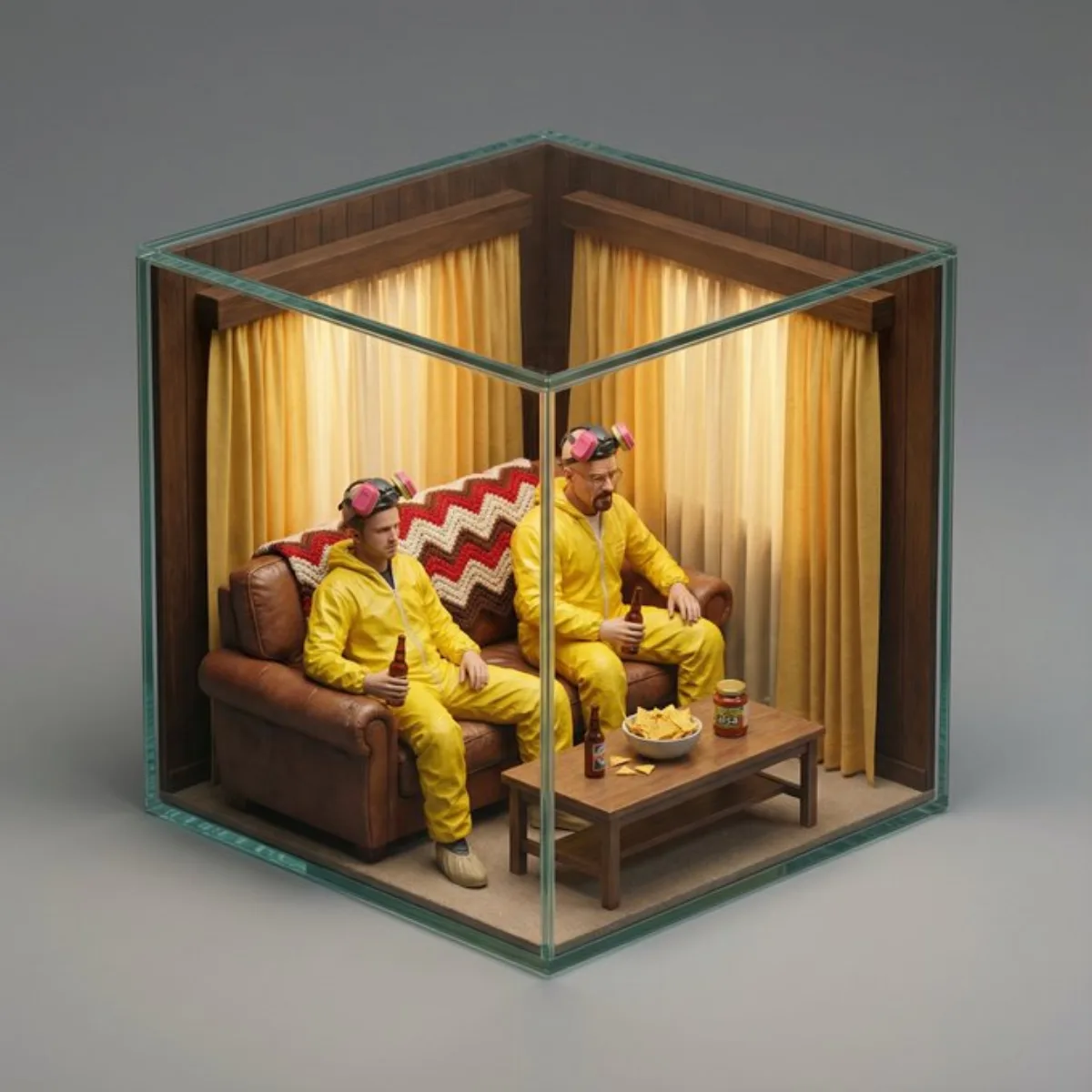 Hyper-realistic Isometric Movie Scene Diorama (Studio-Grade)