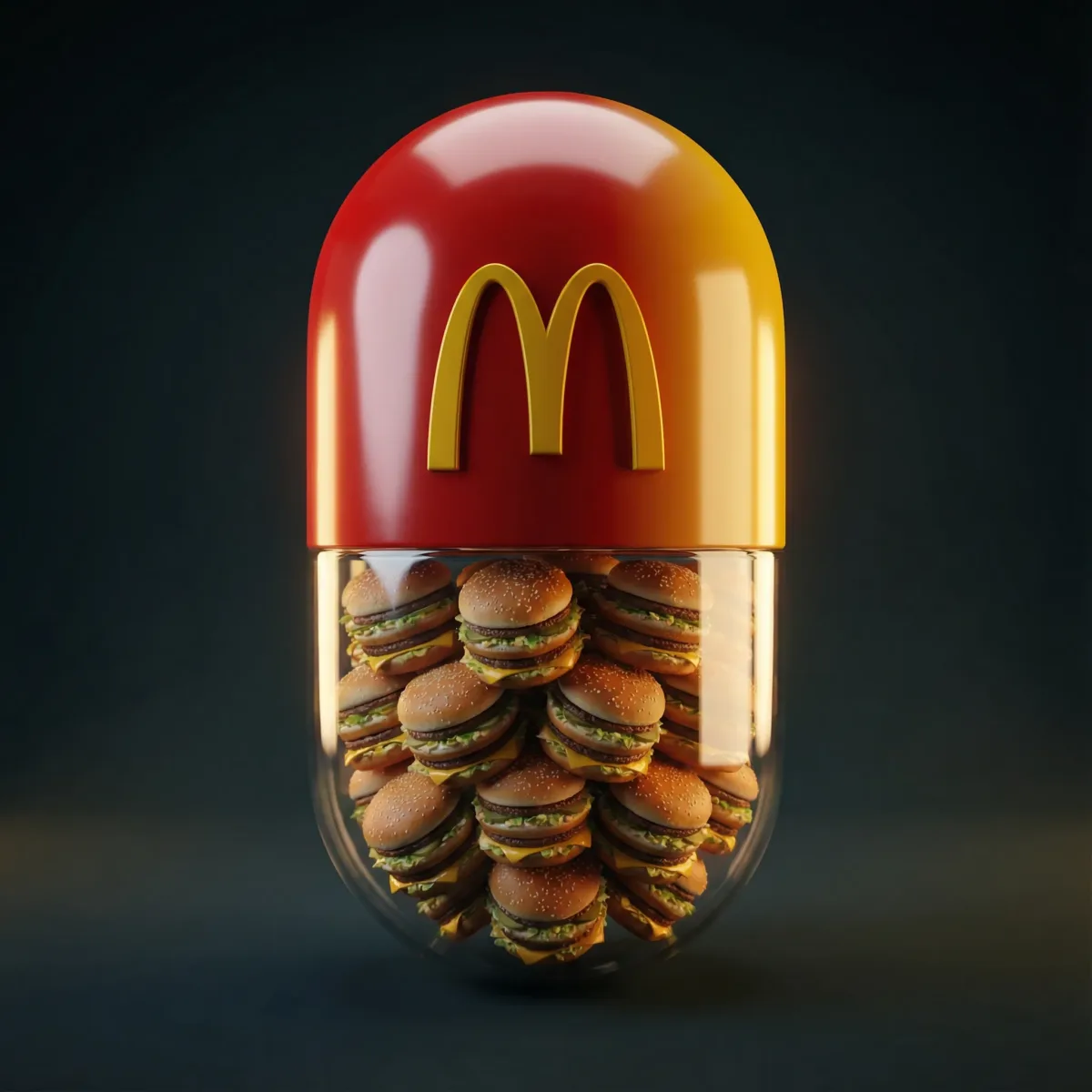 A Crafted McDonald's Big Mac Capsule Product Render