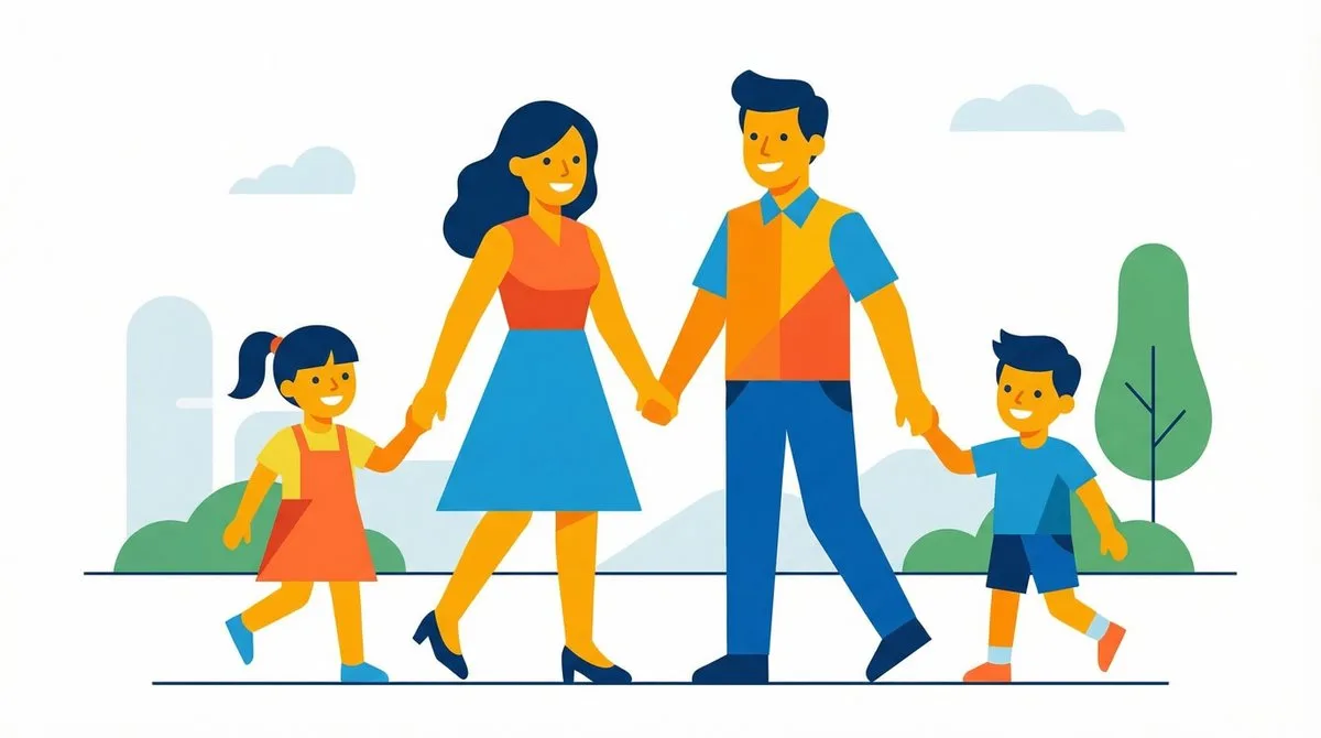 Refined Flat Illustration of a Subject in Startup Vector Art Style