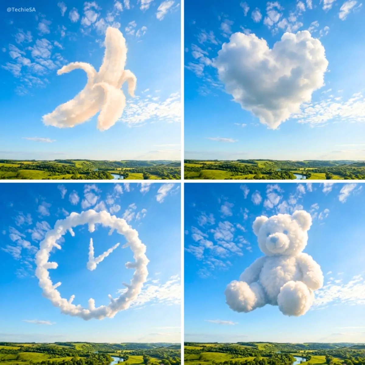 云层剪影