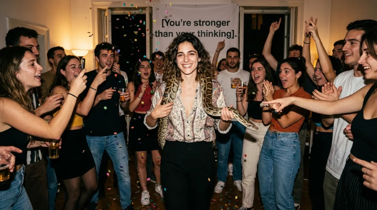 House Party with Python and Confetti (Editorial)