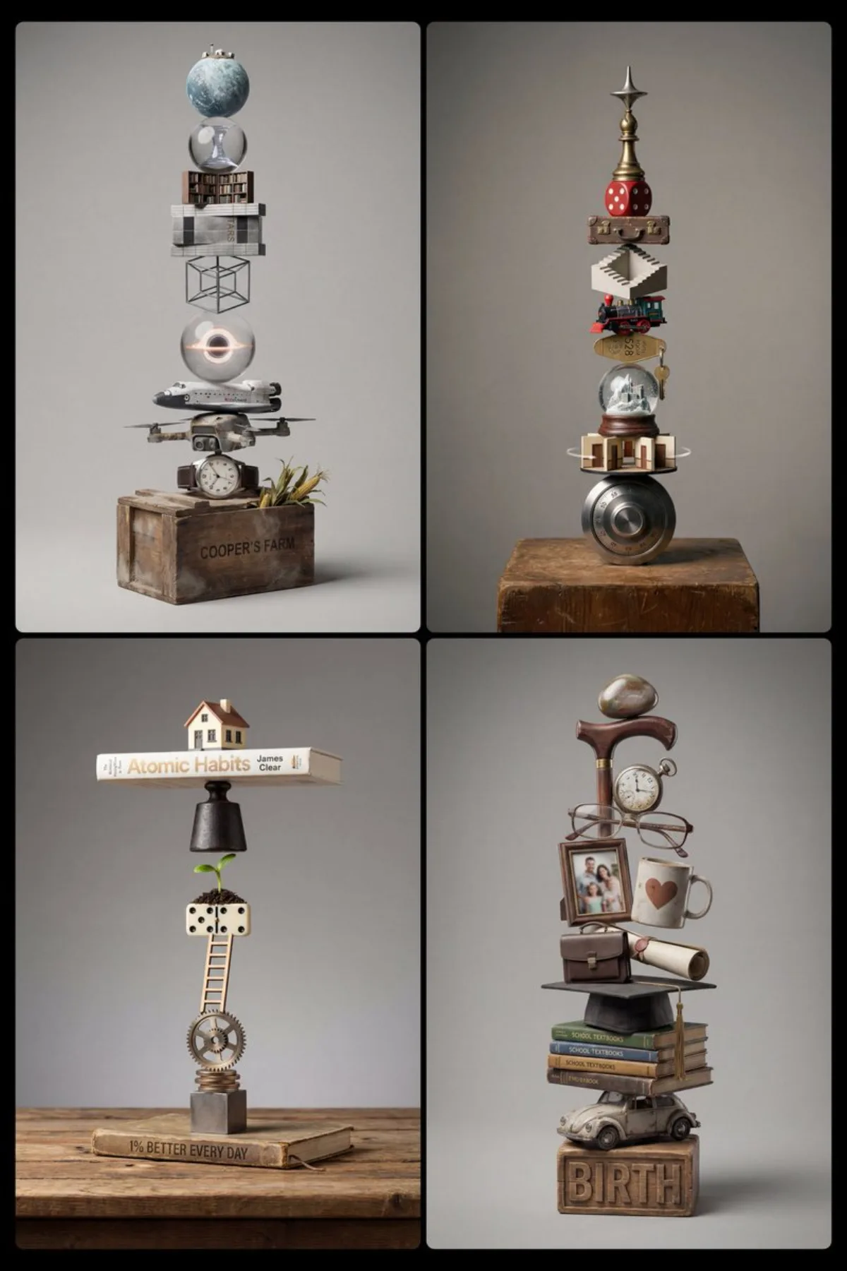 Stacked Symbolism Photography
