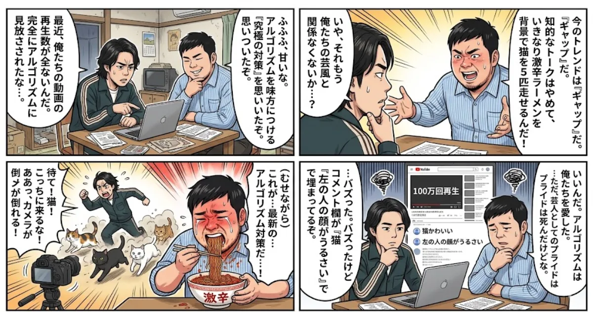 Reiwa Roman Style 4-Panel Manga