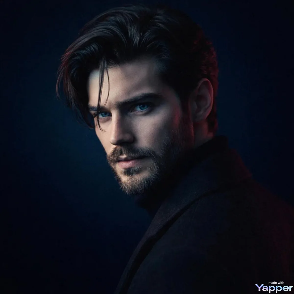 Cinematic Portrait of a Handsome Young Man - Modern Style