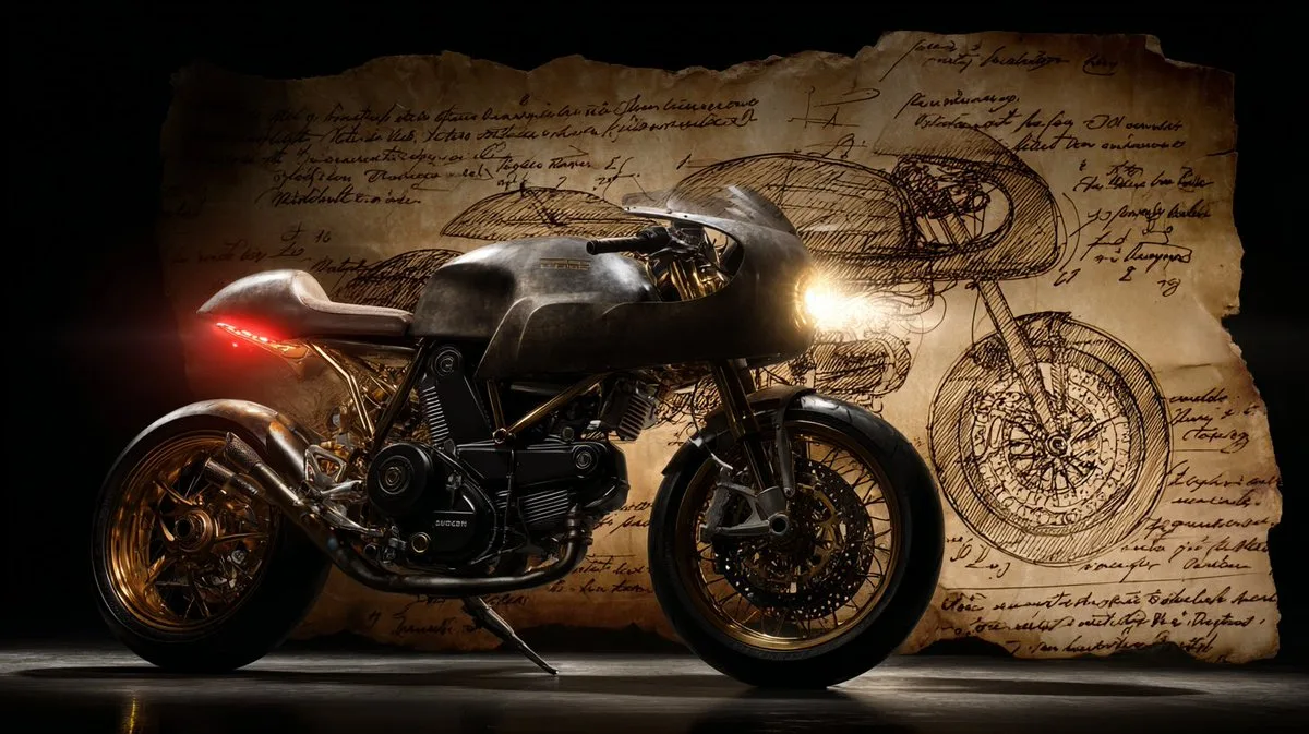 A Stylized Da Vinci Meets Future Technology