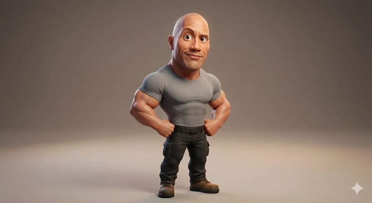 Whimsical 3D Celebrity Caricature Portraits