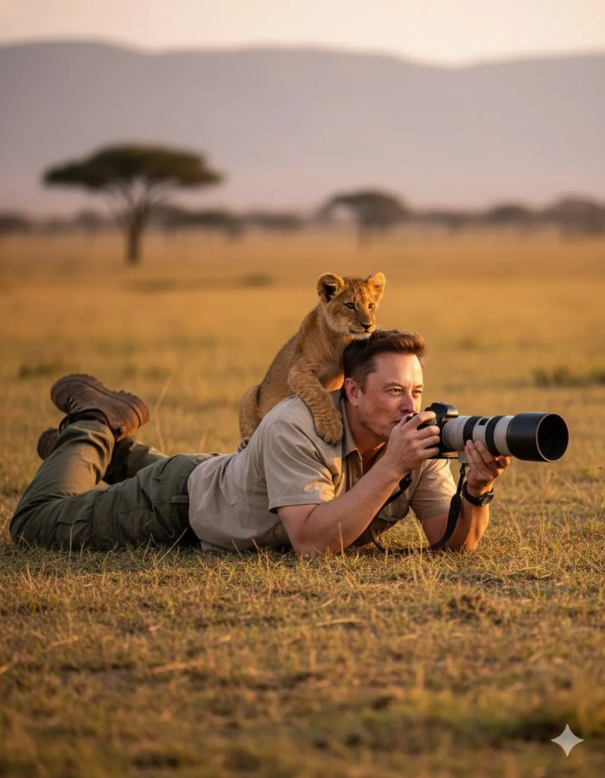 Hyper-Realistic Wildlife Photography Scene: A Signature Take