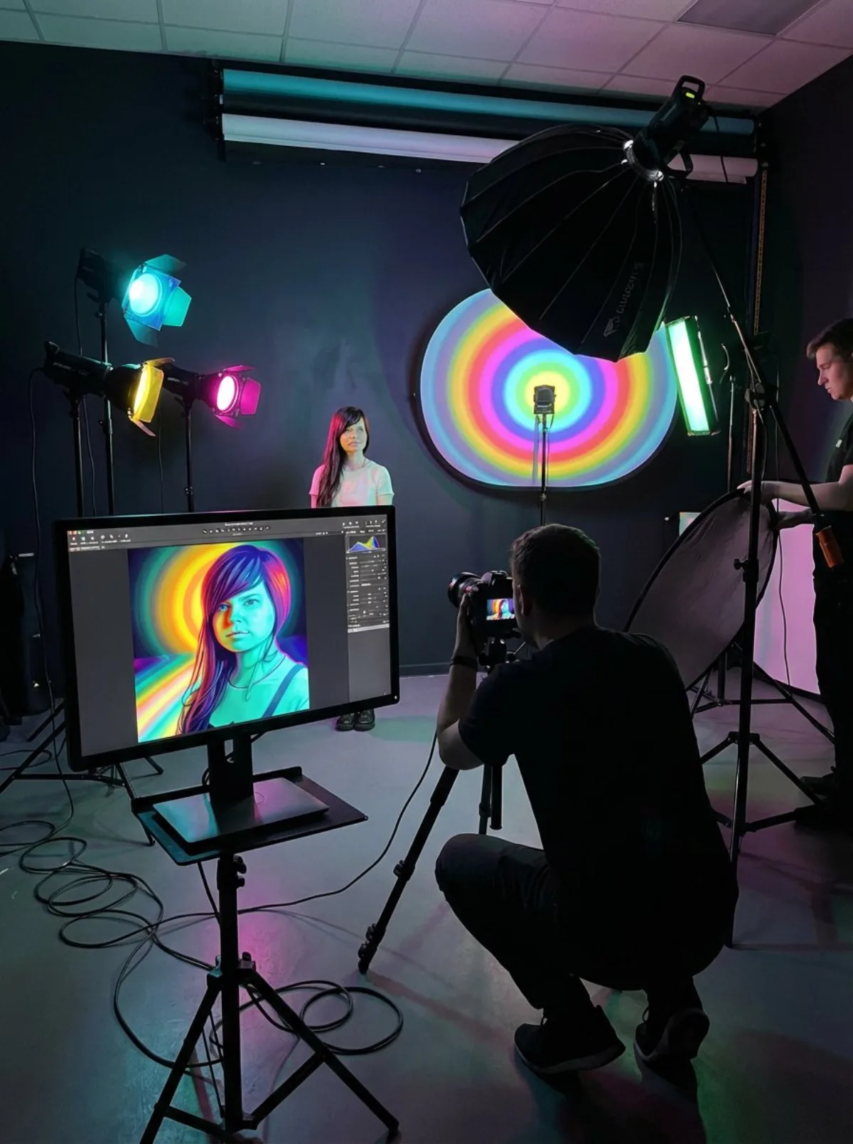 Behind The Scenes Of A Photo Shoot