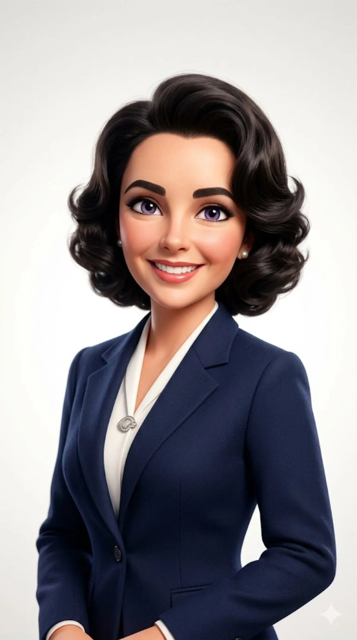 Crafted Pixar-style 3D Avatar Headshot