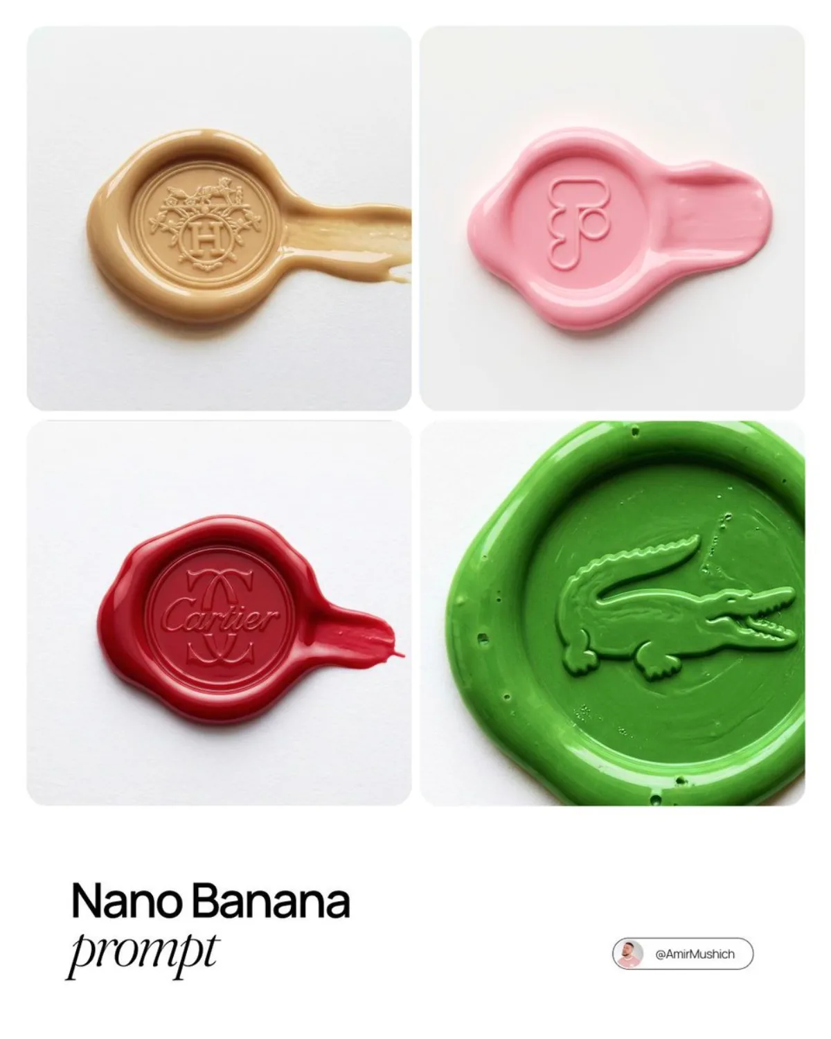 Tactile Wax Seal Emblem Design