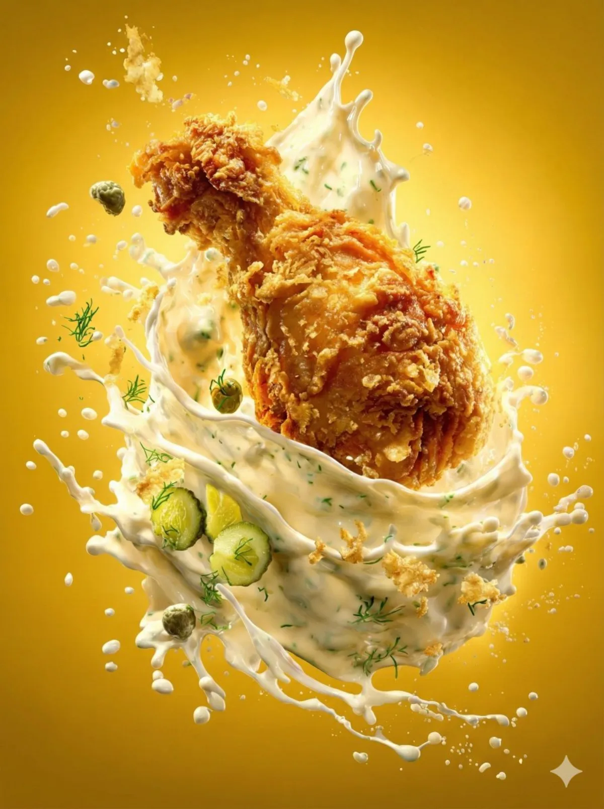Hyperrealistic Fried Chicken Drumstick Close-Up Series (Curated)