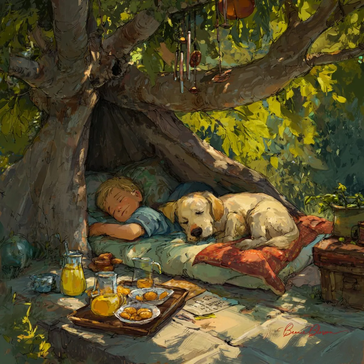A Studio-Grade Nostalgic Afternoon Sunlight
