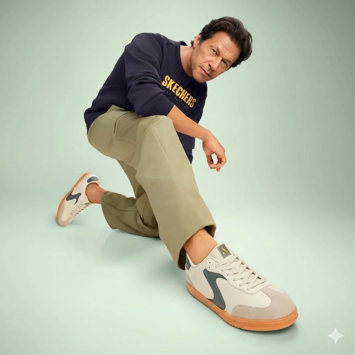 Shah Rukh Khan in Skechers Studio Portrait - Studio-Grade Style