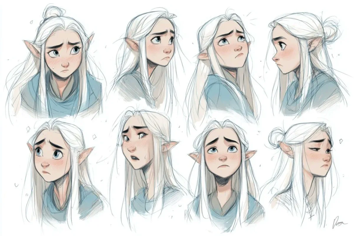 Character Design Concept Sheet