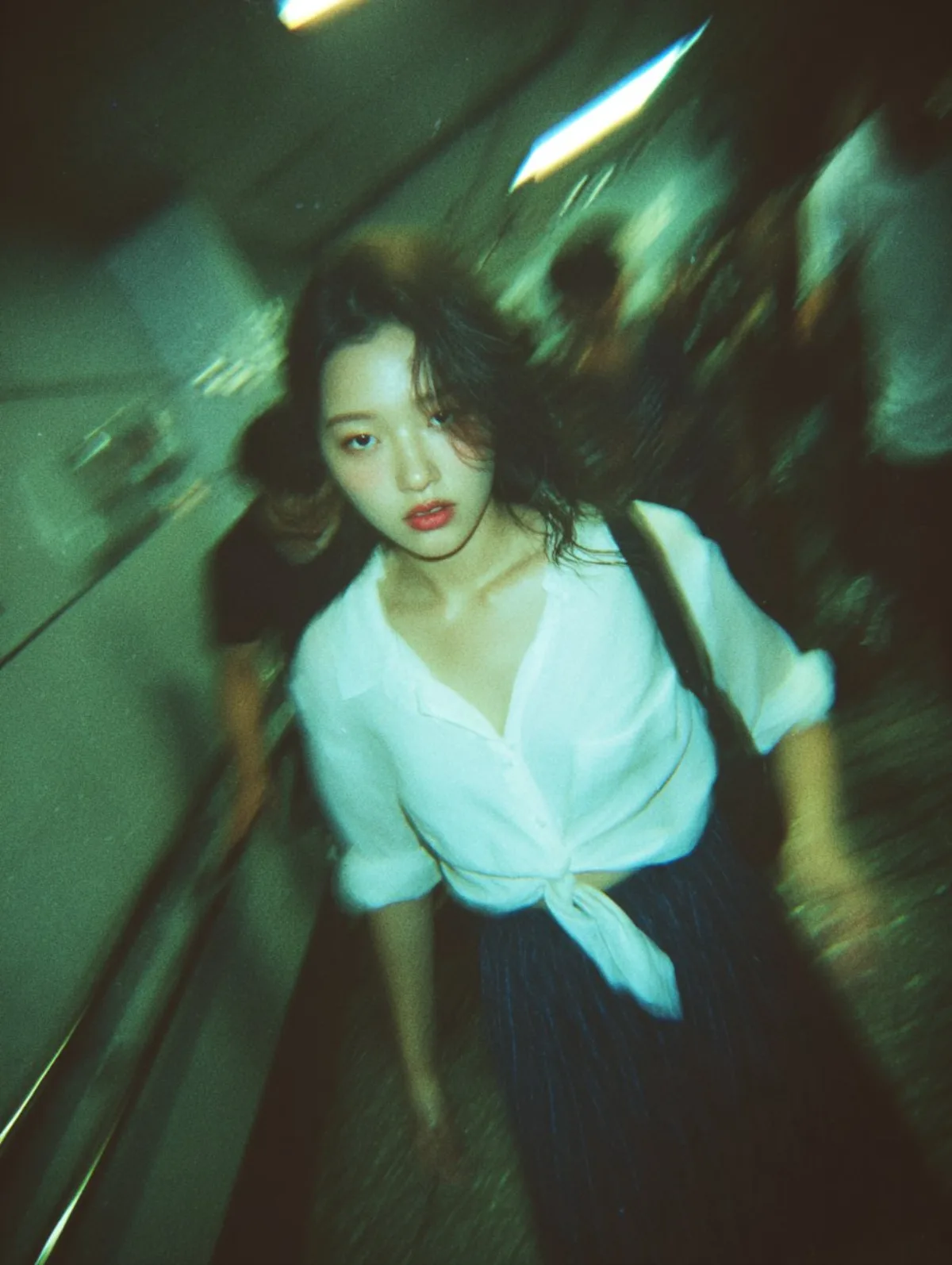 Tokyo Subway Staircase Beauty - Premium Style