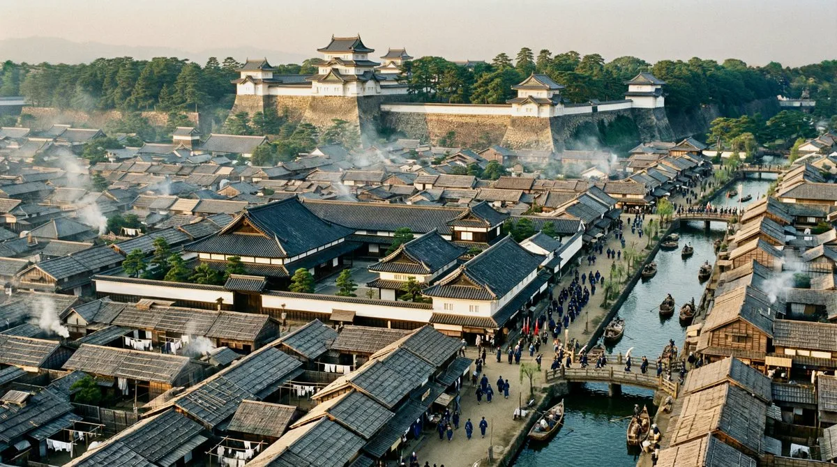 Edo-period castle town (Curated)