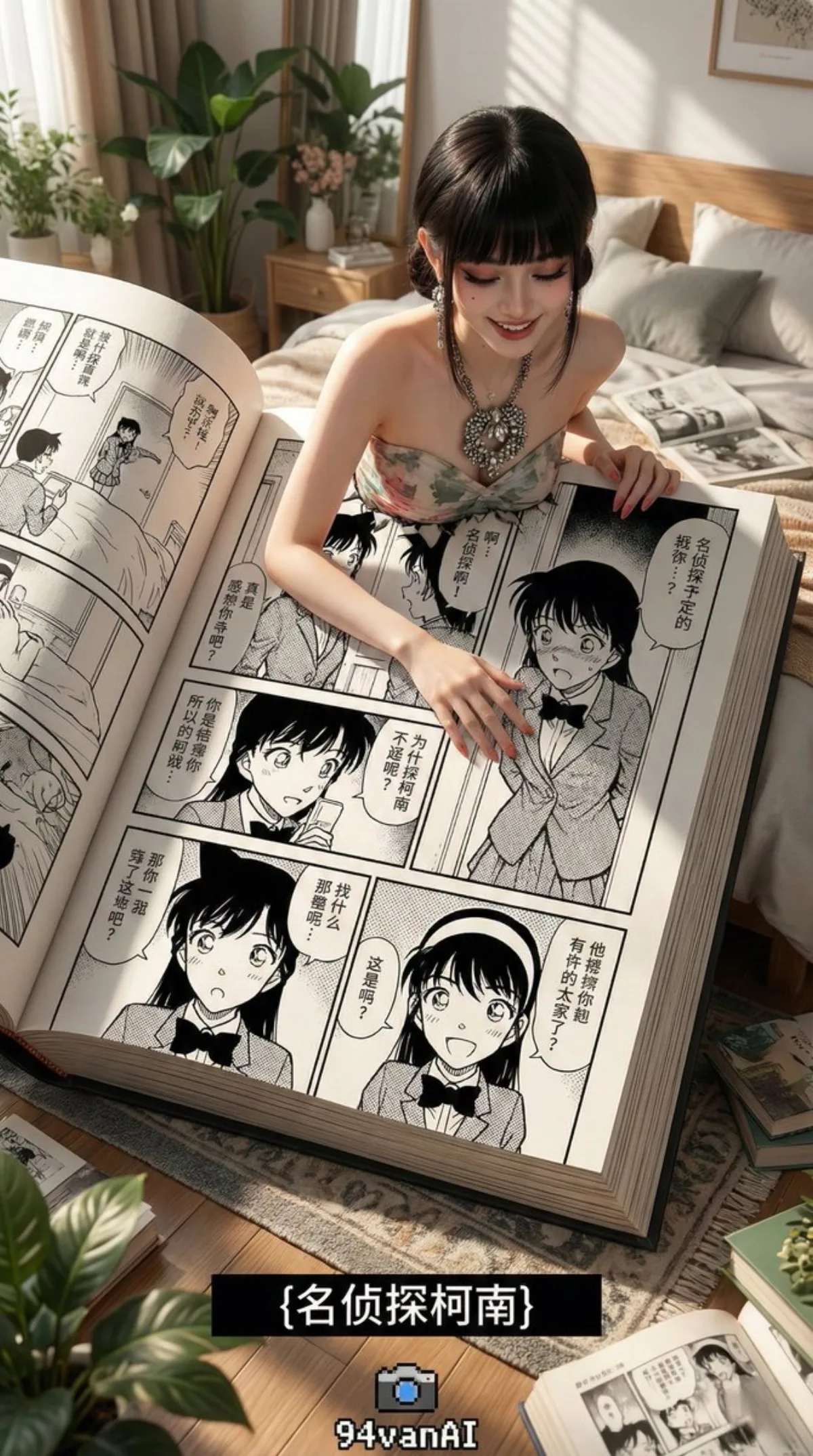 Comic Character Escapes the Frame