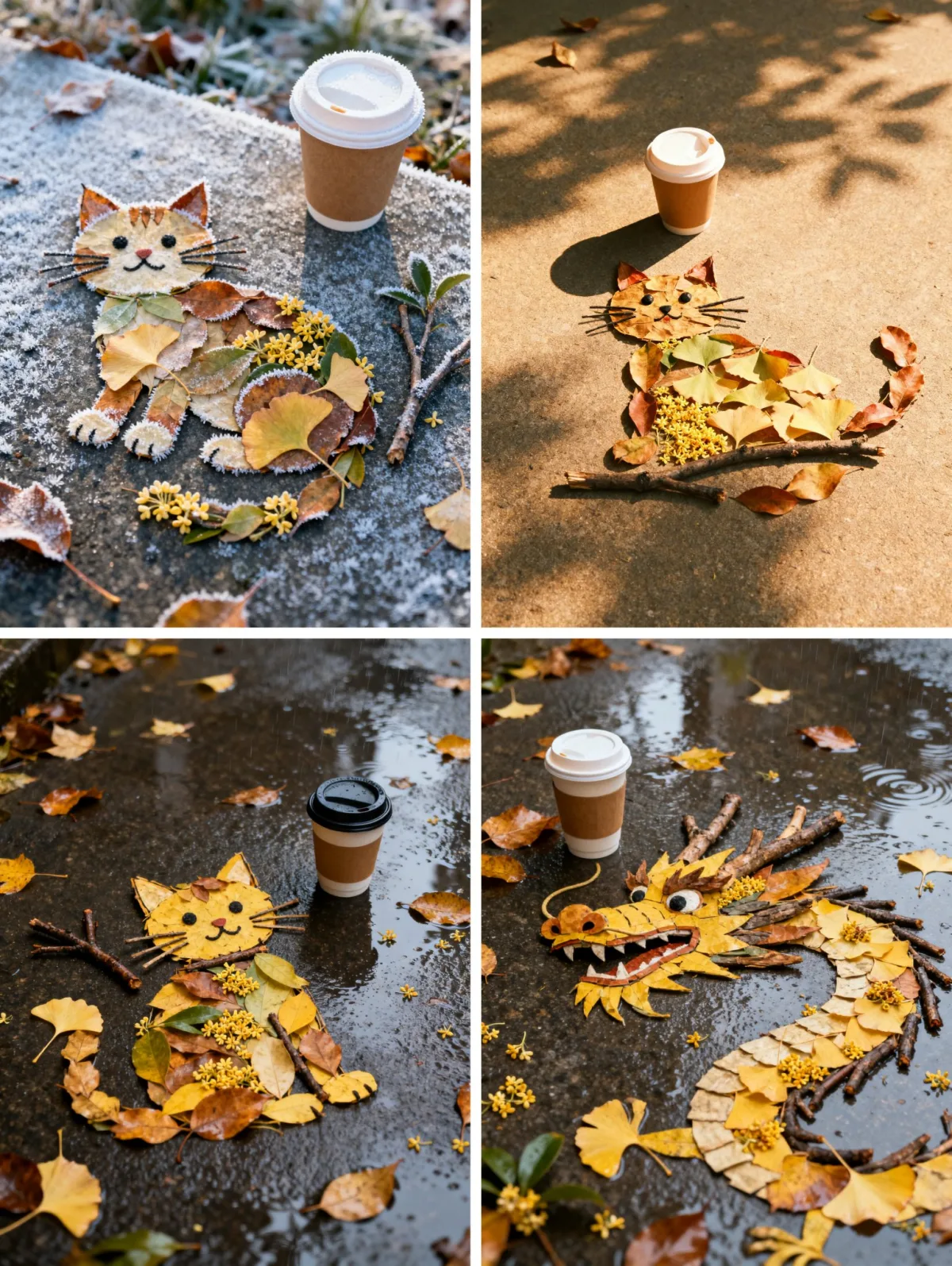 Signature Autumn Leaf Patterns