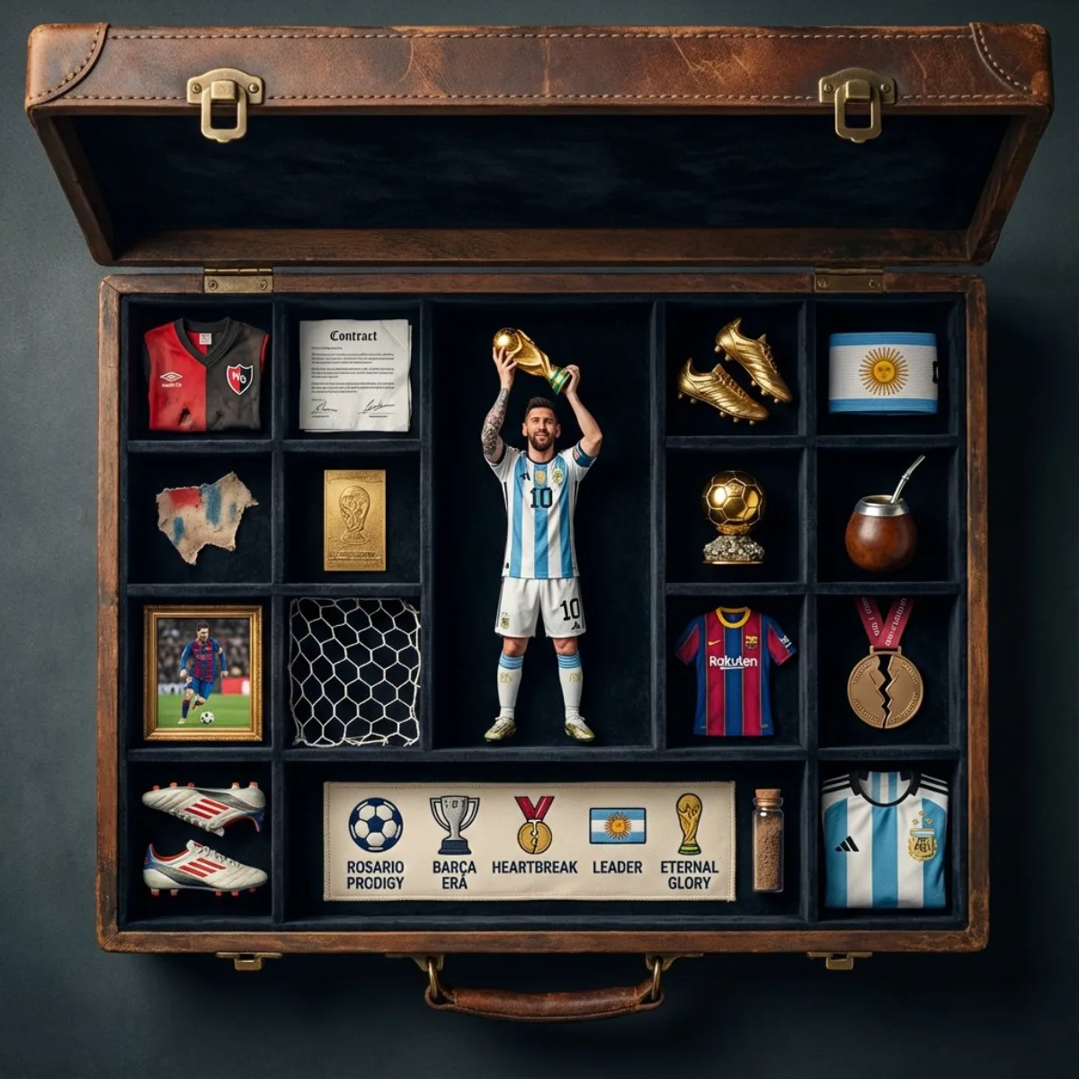 A Premium Messi Collector’s Relic Box