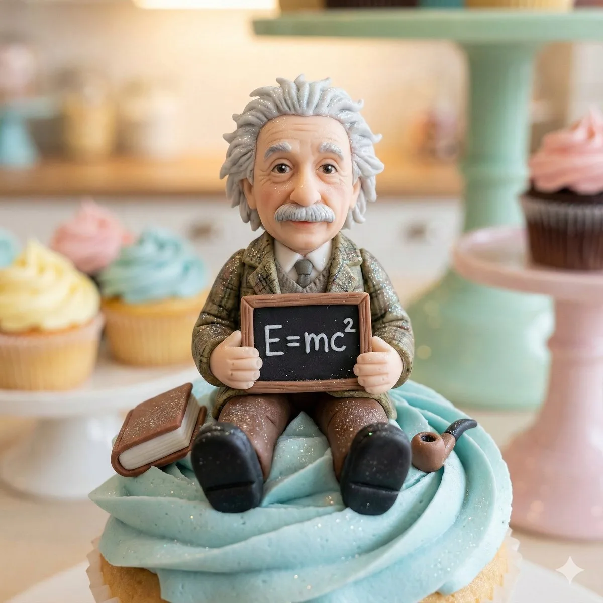 Realistic Fondant Portrait Cake Topper