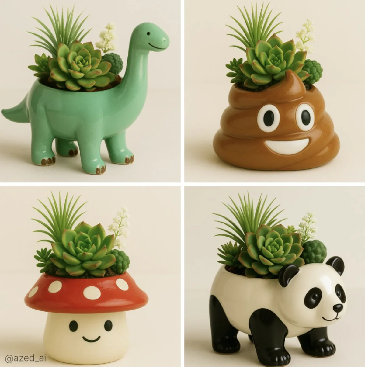 A Studio-Grade Emoji as a Flowerpot