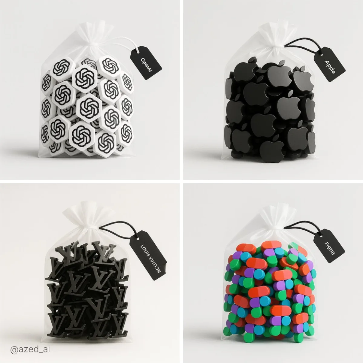 Objects in Transparent Plastic Bags (Hero)