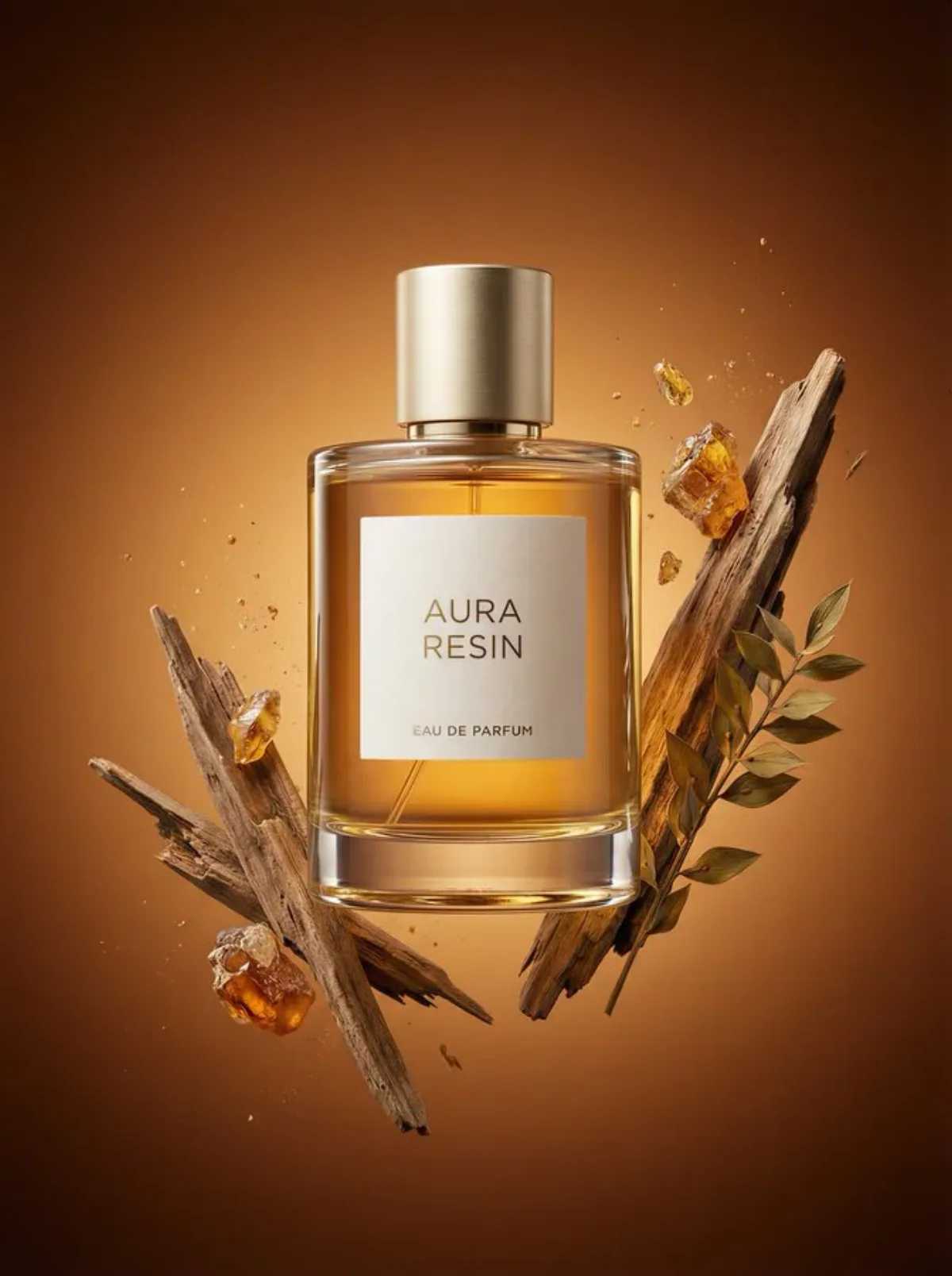 Signature Luxury Perfume Product Campaign Image