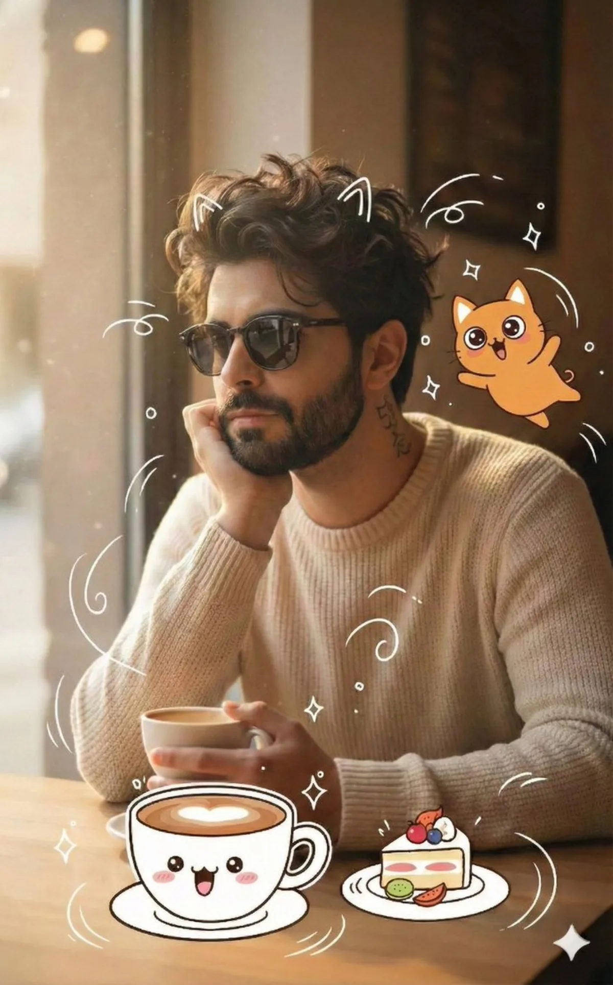 Morning Coffee and Magic Illustration (Hero)