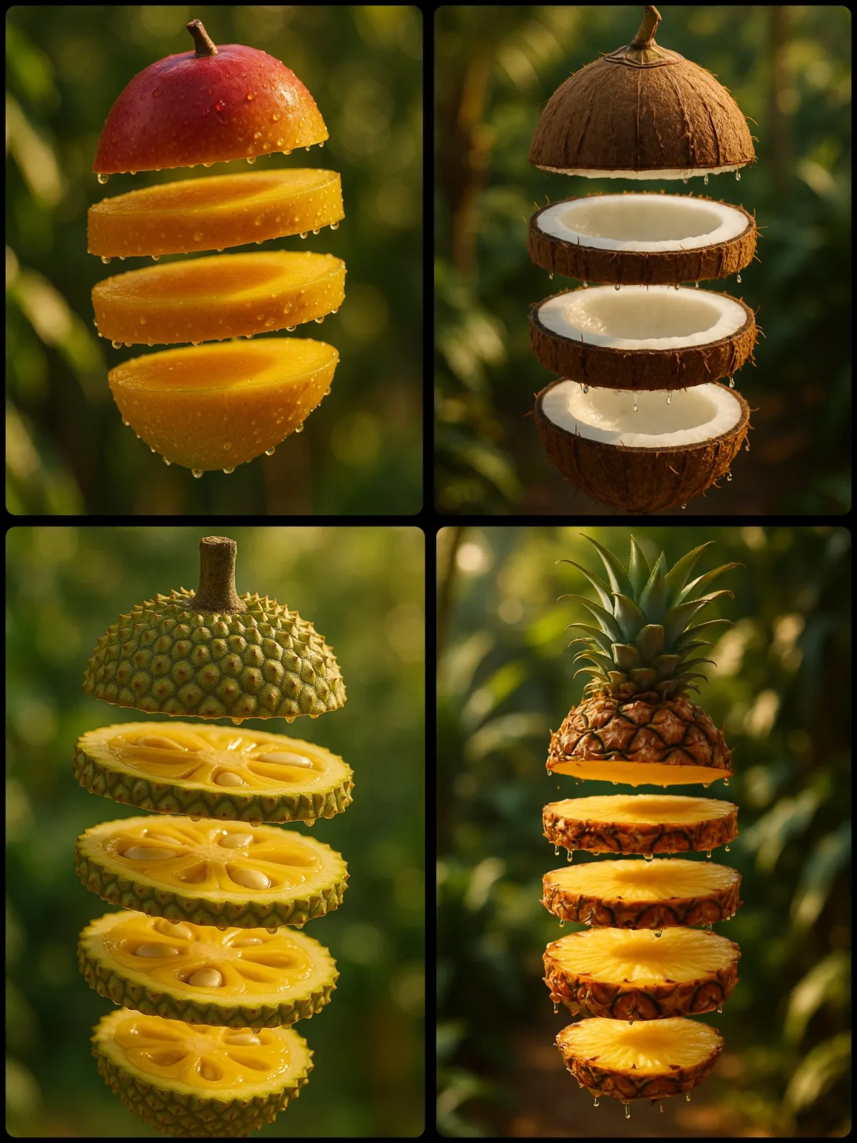 Floating Sliced Fruit