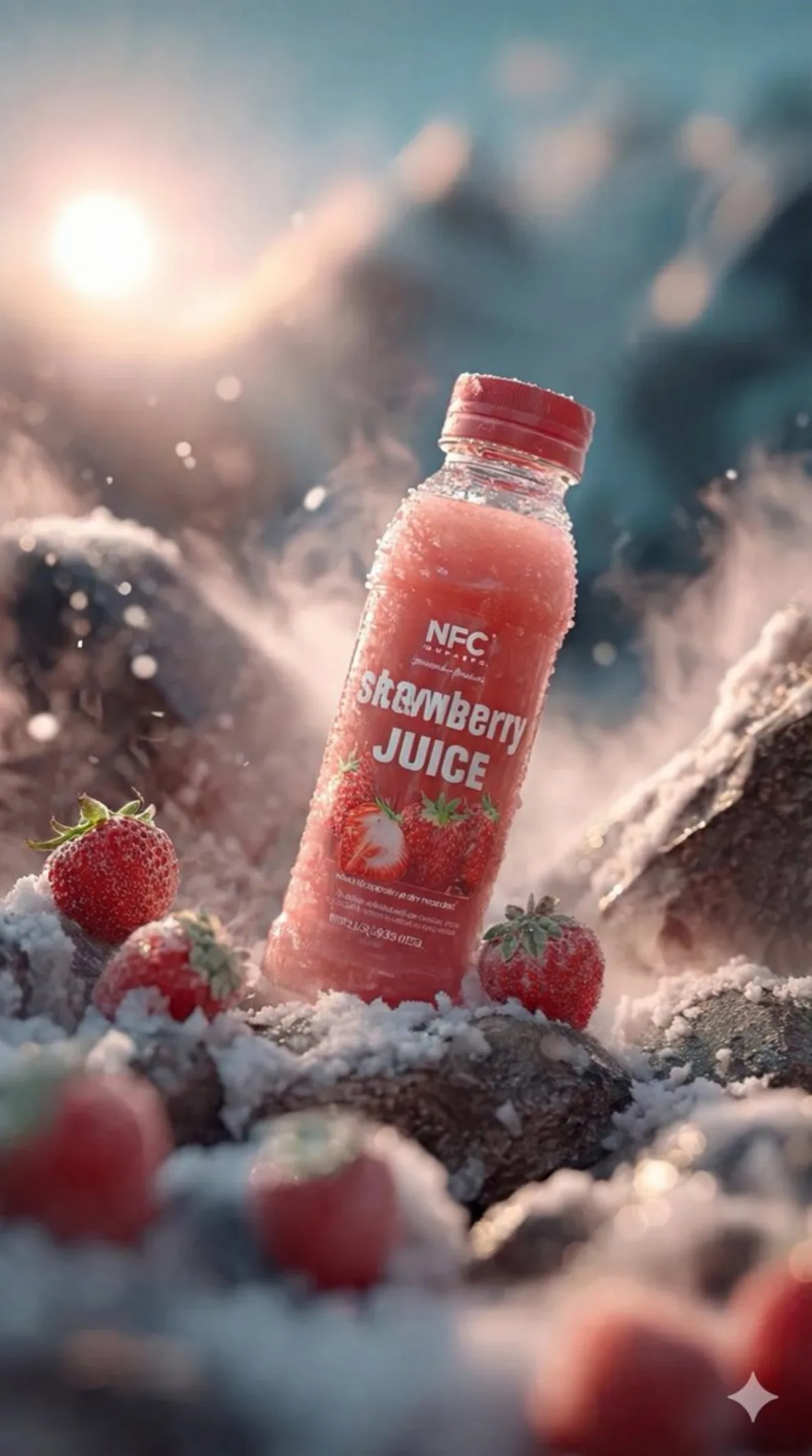 Strawberry Summit in Icy Mist