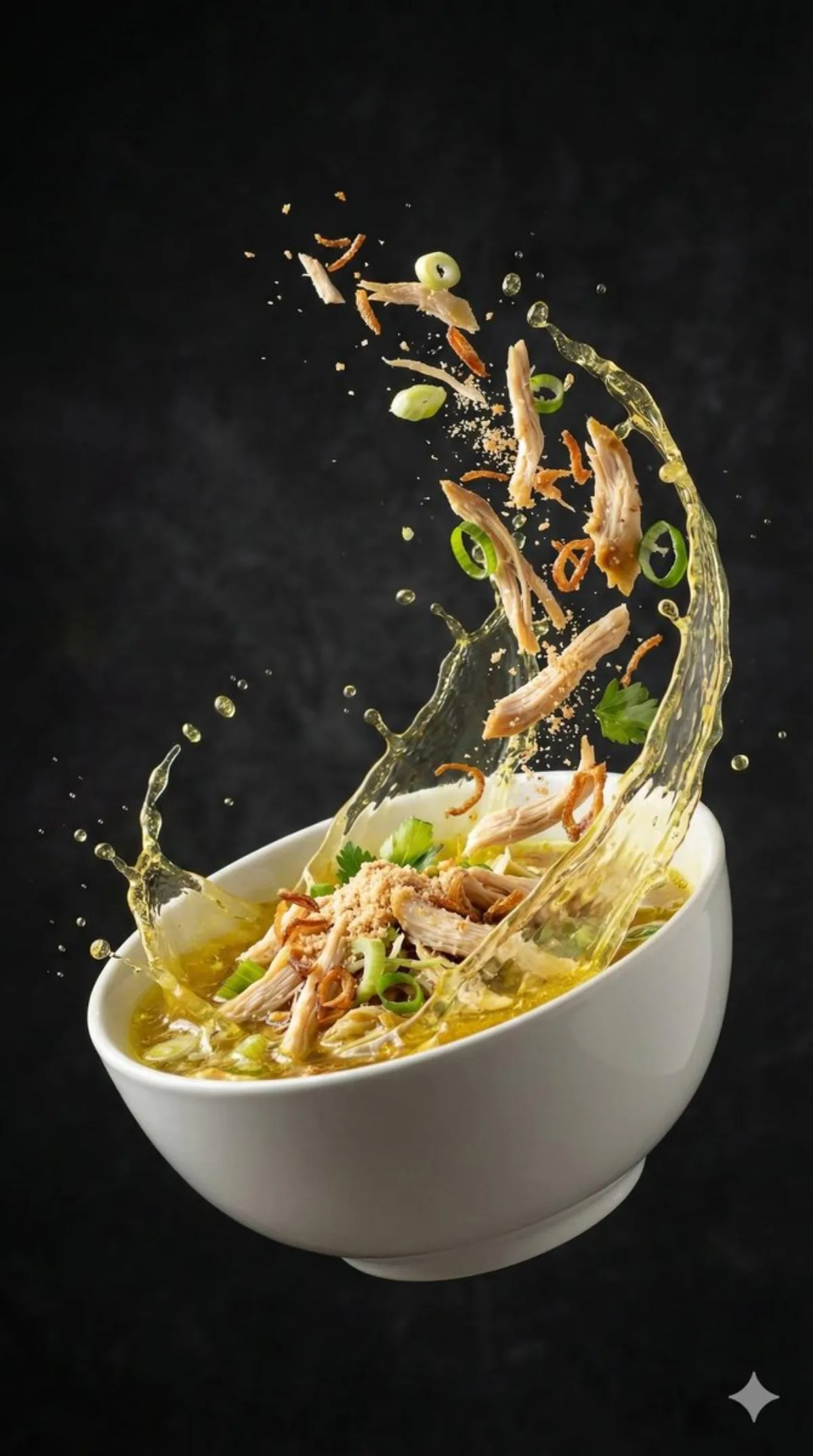 Deconstructed Seblak Broth