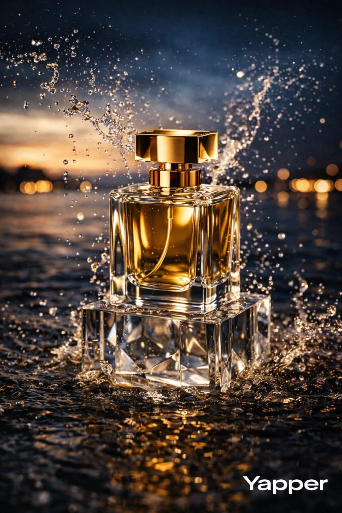 Ultra-luxurious Perfume Campaign Photograph